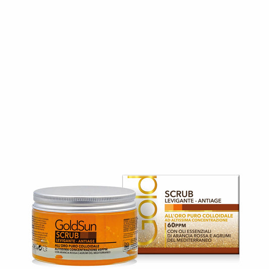 Gold Sun Smoothing Scrub - Anti-Cellulite and Anti-Aging 200ml